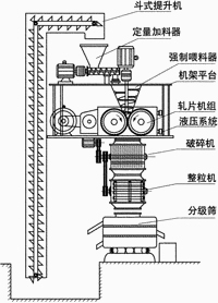 GZL系列干法輥壓造粒機(jī)結(jié)構(gòu)圖